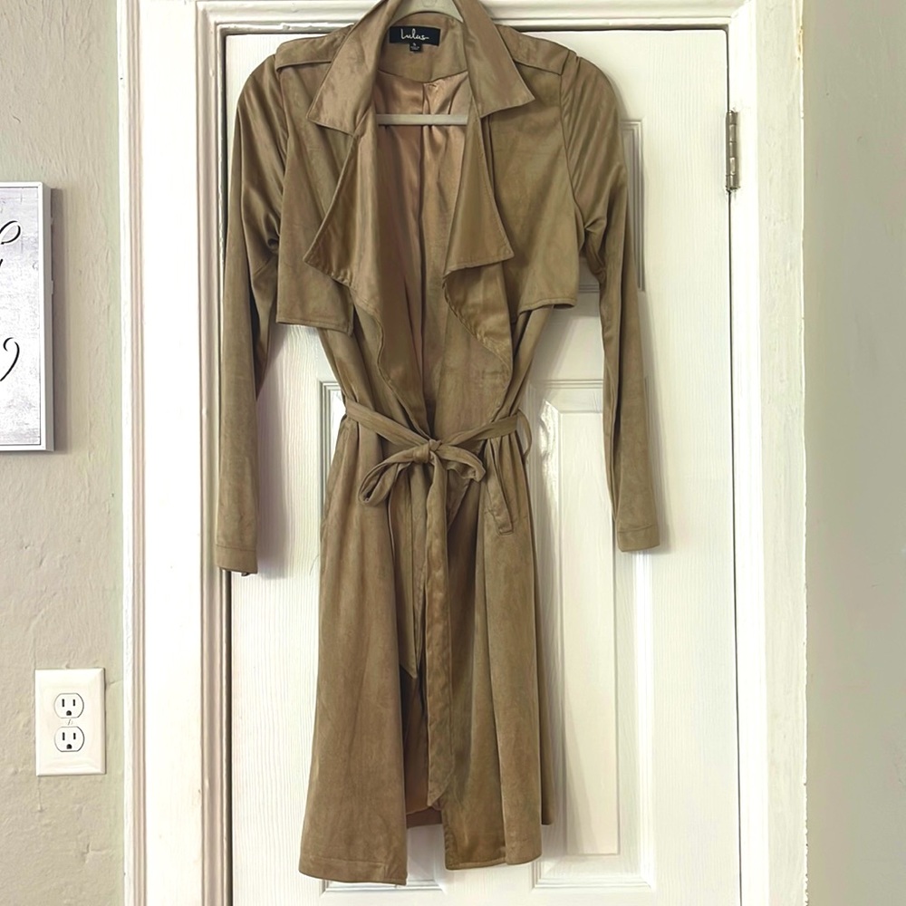 Brand new suede duster